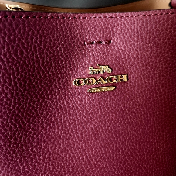 Coach Town Bucket -  Mauve - Picture 3 of 7